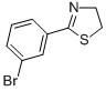 2-(3-BROMOPHENYL)-4,5-DIHYDROTHIAZOLE Struktur