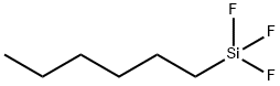 HEXYLTRIFLUOROSILANE Structure