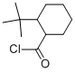 Cyclohexanecarbonyl chloride, 2-(1,1-dimethylethyl)- (9CI) Structure
