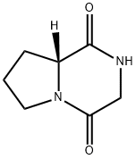 (R)-六氢吡咯并[1,2-A]吡嗪-1,4-二酮,96193-26-9,结构式