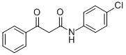 N-(4-氯苯基)-3-氧代-3-苯基丙酰胺 结构式