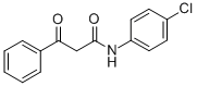 N-(4-CHLOROPHENYL)-BETA-OXO-BENZENEPROPANAMIDE Structure