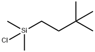 (3,3-DIMETHYLBUTYL)DIMETHYLCHLOROSILANE Structure