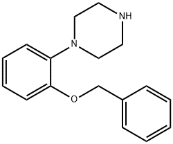 1-(2-苄氧基苯基)-哌嗪,96221-84-0,结构式