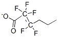 2,2,3,3-Tetrafluoropropyl-2-fluoracrylate Struktur