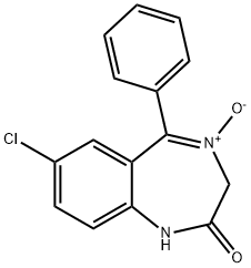 地莫西泮 结构式