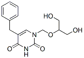 1-((2-hydroxy-1-(hydroxymethyl)ethoxy)methyl)-5-benzyluracil 结构式