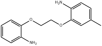 2-[2-(2-Aminophenoxy)ethoxy]-4-methyl-benzenamine Structure