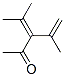 3-Penten-2-one, 4-methyl-3-(1-methylethenyl)- (9CI) Structure