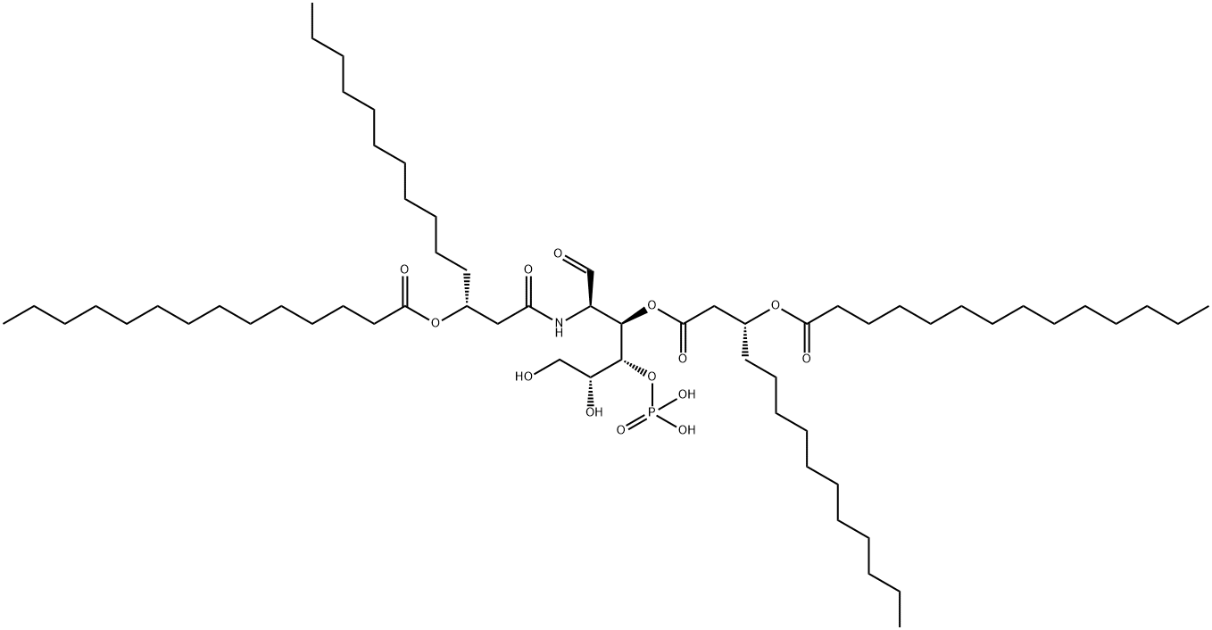 N-[ビス(1-アジリジニル)ホスフィニル]-o-ヨードベンズアミド 化学構造式