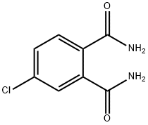 1,2-BenzenedicarboxaMide, 4-chloro- Struktur