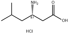 L-β-高亮氨酸盐酸盐,96386-92-4,结构式