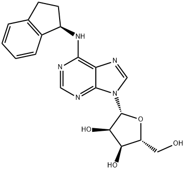 (R)-N-(2,3-二氢-1H-茚基)腺苷,96392-15-3,结构式