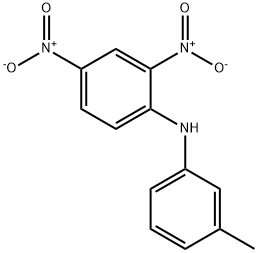N-(3-methylphenyl)-2,4-dinitroaniline Structure