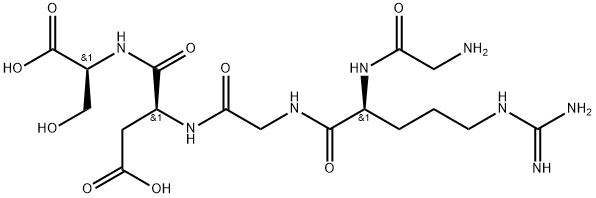 GLY-ARG-GLY-ASP-SER, 96426-21-0, 结构式