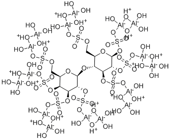 乳铝硫, 96427-12-2, 结构式