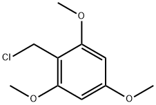 2-(chloromethyl)-1,3,5-trimethoxybenzene Struktur