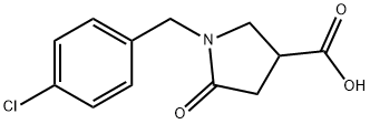 1-(4-CHLOROBENZYL)-5-OXOPYRROLIDINE-3-CARBOXYLIC ACID