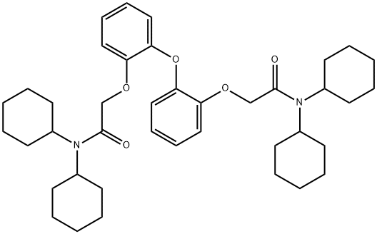 N,N,N′,N′-テトラシクロヘキシル-オキシビス(o-フェニレンオキシ)ジアセトアミド