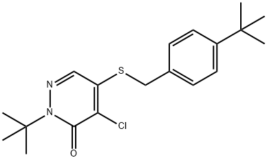 哒螨灵,96489-71-3,结构式