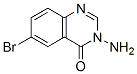 3-AMINO-6-BROMOQUINAZOLIN-4(3H)-ONE Struktur