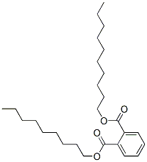 邻苯二甲酸癸壬酯 结构式