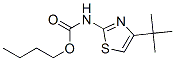 Carbamic  acid,  [4-(1,1-dimethylethyl)-2-thiazolyl]-,  butyl  ester  (9CI) Struktur