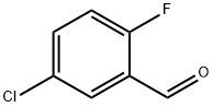 5-氯-2-氟苯甲醛 结构式