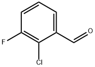 2-CHLORO-3-FLUOROBENZALDEHYDE Struktur