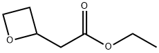 2-(oxetan-2-yl)acetic acid ethyl ester Structure