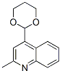Quinoline, 4-(1,3-dioxan-2-yl)-2-methyl- (9CI) Structure