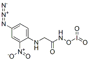 4-azido-2-nitrophenylaminoacetylmonoiodoapamin Struktur