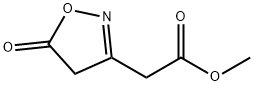 3-Isoxazoleaceticacid,4,5-dihydro-5-oxo-,methylester(9CI) Struktur