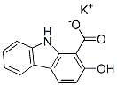 potassium 2-hydroxycarbazole-1-carboxylate Structure