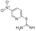 5-NITRO-2-PYRIDINYL ESTER CARBAMIMIDOTHIOIC ACID Struktur
