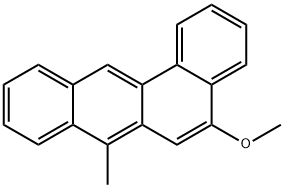 5-Methoxy-7-methylbenz[a]anthracene 结构式