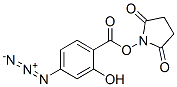 4-叠氮基-水杨酸琥珀酰亚胺酯, 96602-46-9, 结构式