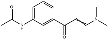 N-[3-(3-DIMETHYLAMINO-1-OXO-2-PROPENYL)PHENYL]ACETAMIDE Structure