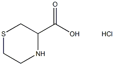 硫代吗啉-3-甲酸盐酸盐,96612-95-2,结构式