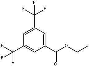 ETHYL 3,5-BIS(TRIFLUOROMETHYL)BENZOATE Structure