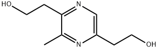 2,5-Pyrazinediethanol,3-methyl-(9CI) Structure