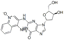 3-(deoxyguanosin-N2-yl)-4-aminoquinoline 1-oxide 结构式