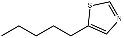 Thiazole,  5-pentyl- Struktur