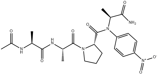 AC-ALA-ALA-PRO-ALA-PNA Structure