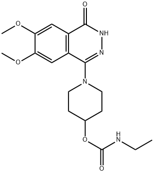 4-Hydroxycarbazeran 结构式