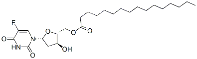 5'-O-palmitoyl-5-fluoro-2'-deoxyuridine Structure
