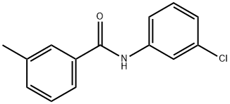 N-(3-Chlorophenyl)-3-MethylbenzaMide, 97% Structure