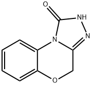 2,4-二氢-1H-苯并[B][1,2,4]三唑[4,3-D][1,4]噁嗪-1-酮, 96753-77-4, 结构式