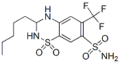 (-)-Penflutizide Struktur