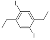 1,4-DIETHYL-2,5-DIIODO-BENZENE Structure
